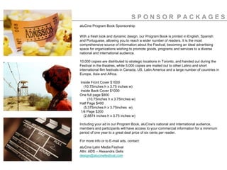 Alucine Sponsor Deck