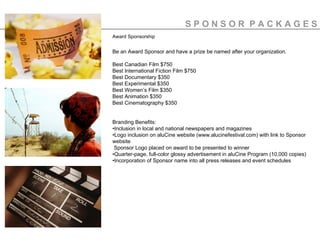 Alucine Sponsor Deck