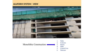 Alu Formwork PPT & Process on Installation till completion | PPTX
