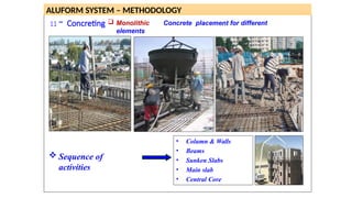 Alu Formwork PPT & Process on Installation till completion | PPTX