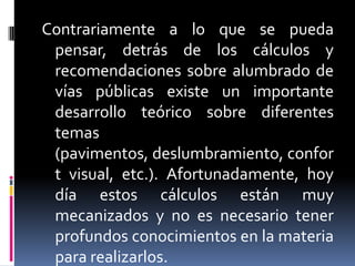 Alumbrado De VíAs PúBlicas