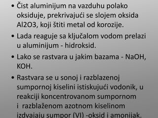 Aluminijum | PPTX