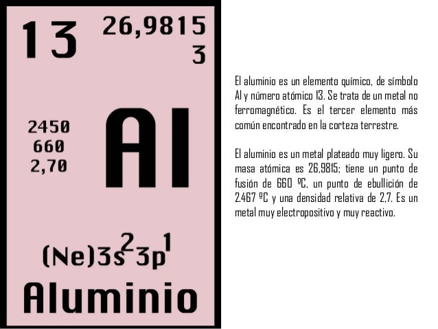 Aluminio grupo 2
