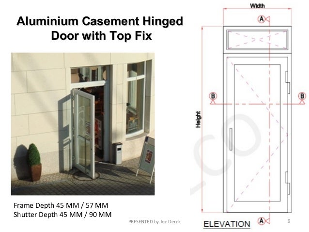 Aluminium Casement HingedAluminium Hinged Door