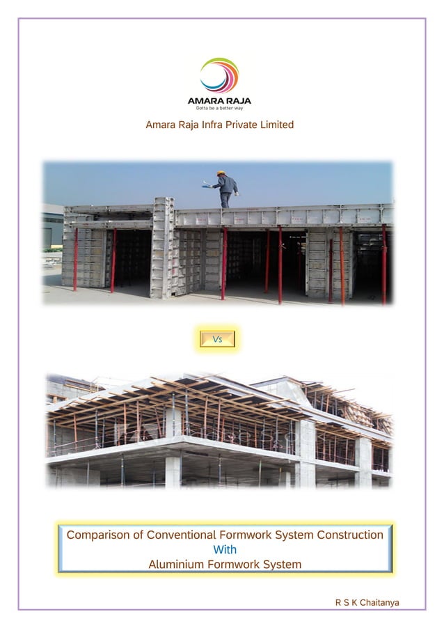 Conventional Formwork Aluminium Formwork Vs Conventional Formwork | PDF