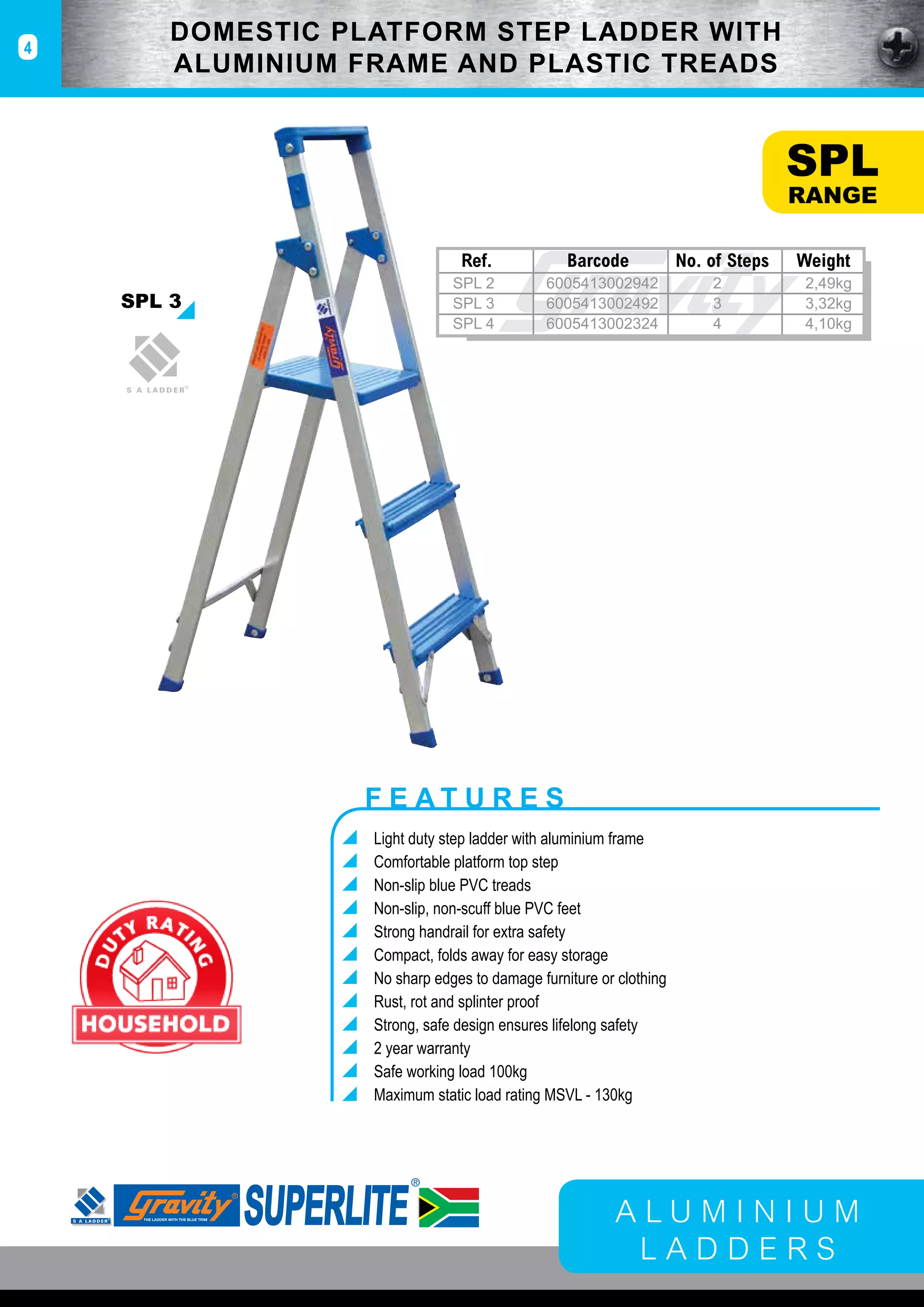Aluminium ladders | PDF