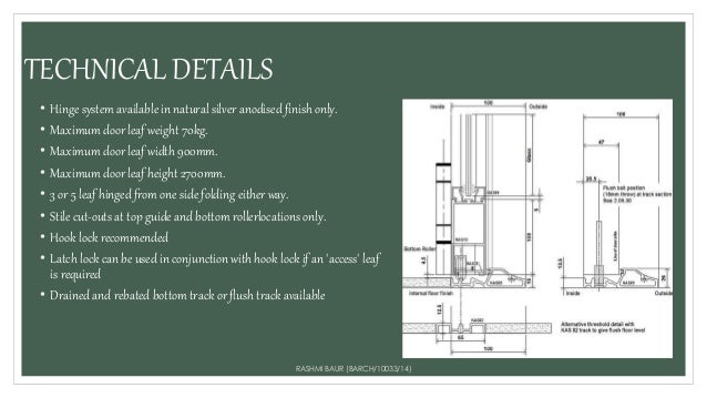 Aluminium sliding folding doors Aluminium sliding folding doors