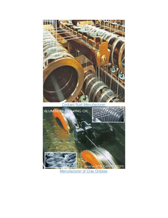 Aluminium wire drawing lubricants