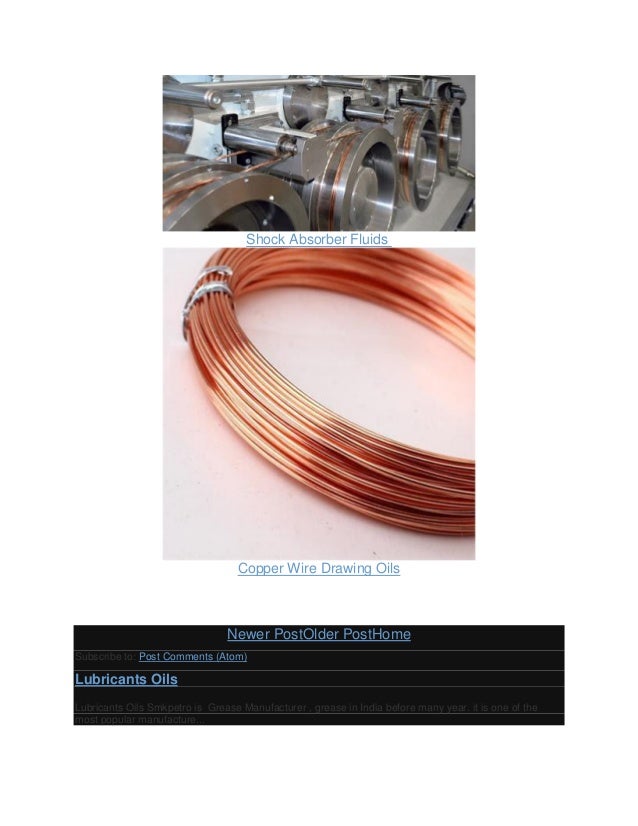 Aluminium wire drawing lubricants