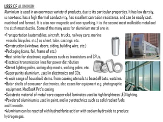 Technology of Material, Aluminum | PPTX