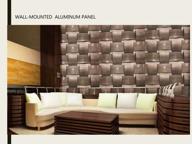 Aluminium Metal - in Interior Design | PPTX