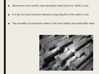 Aluminium Metal - in Interior Design | PPT