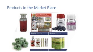 Products in the Market Place
 