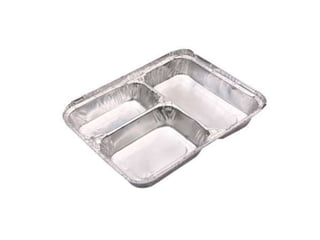 Aluminum food containers
