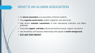 Alumni Tutorial Alumni Association Website for CUSAT | PPTX