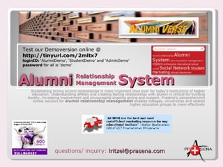 Alumni Software - Relationship Management System