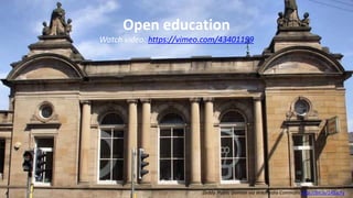 Zeddy. Public Domain via Wikimedia Commons http://bit.ly/1R6zcFy
Open education
Watch video: https://vimeo.com/43401199
 