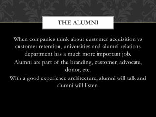 Alumni Experience