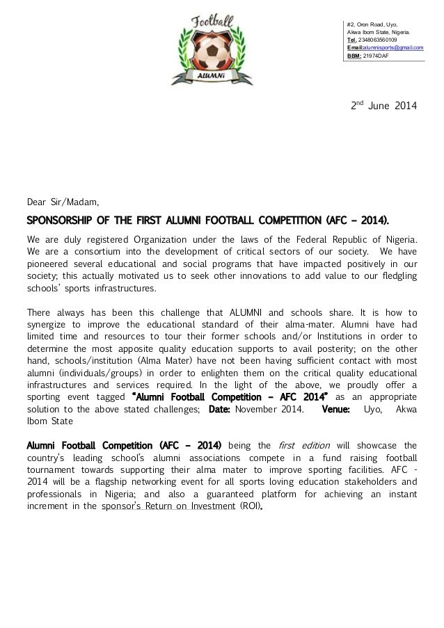 Alumni Football Competition (AFC - 2014) Registration 