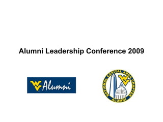 Alumni Leadership Conference 2009 