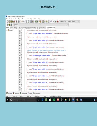 PROGRAMA 15:
 