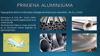 Alumunijum-HEMIJA-19.2.2024.pptr45rrrrrx | PPTX