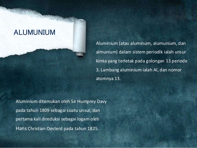 Alumunium Alumunium