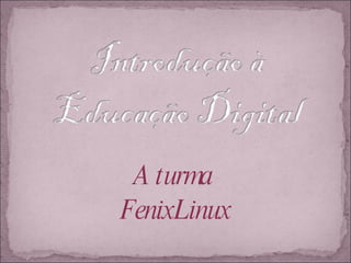 A turma  FenixLinux 