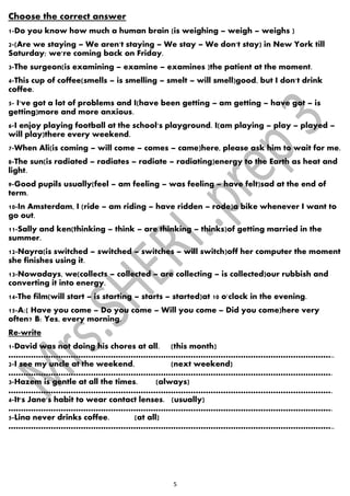 AlUnit1.pdf close up B2 vocabularies and grammar | PDF