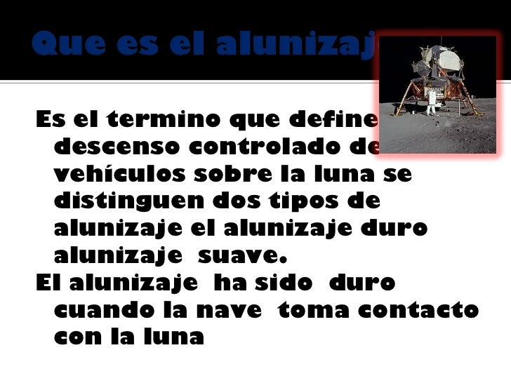 Alunizaje