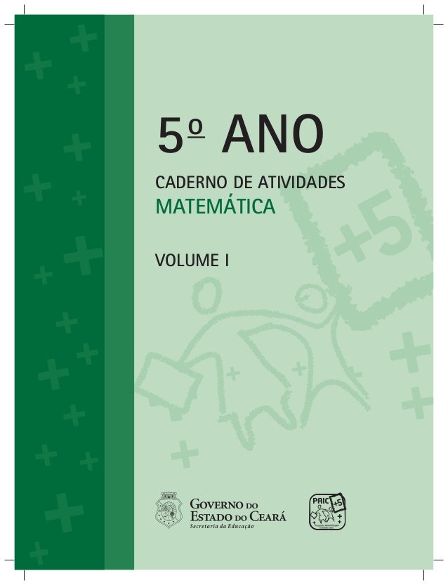 PAIC + LIVRO DO ALUNO MATEMÁTICA 5º ANO_1º_e_2º_BIMESTRE