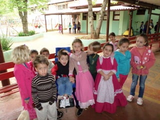 Alunos Semana Farroupilha