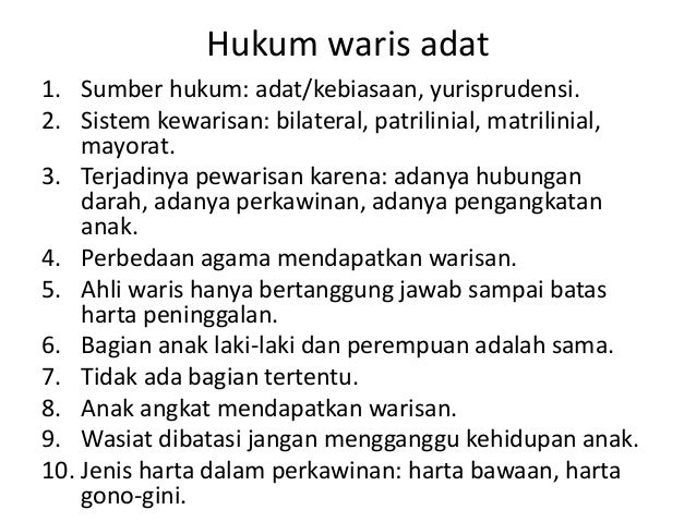 Beda Menurut Pembagian Khi Waris Agama Beda Menurut Pembagian Khi Waris Agama