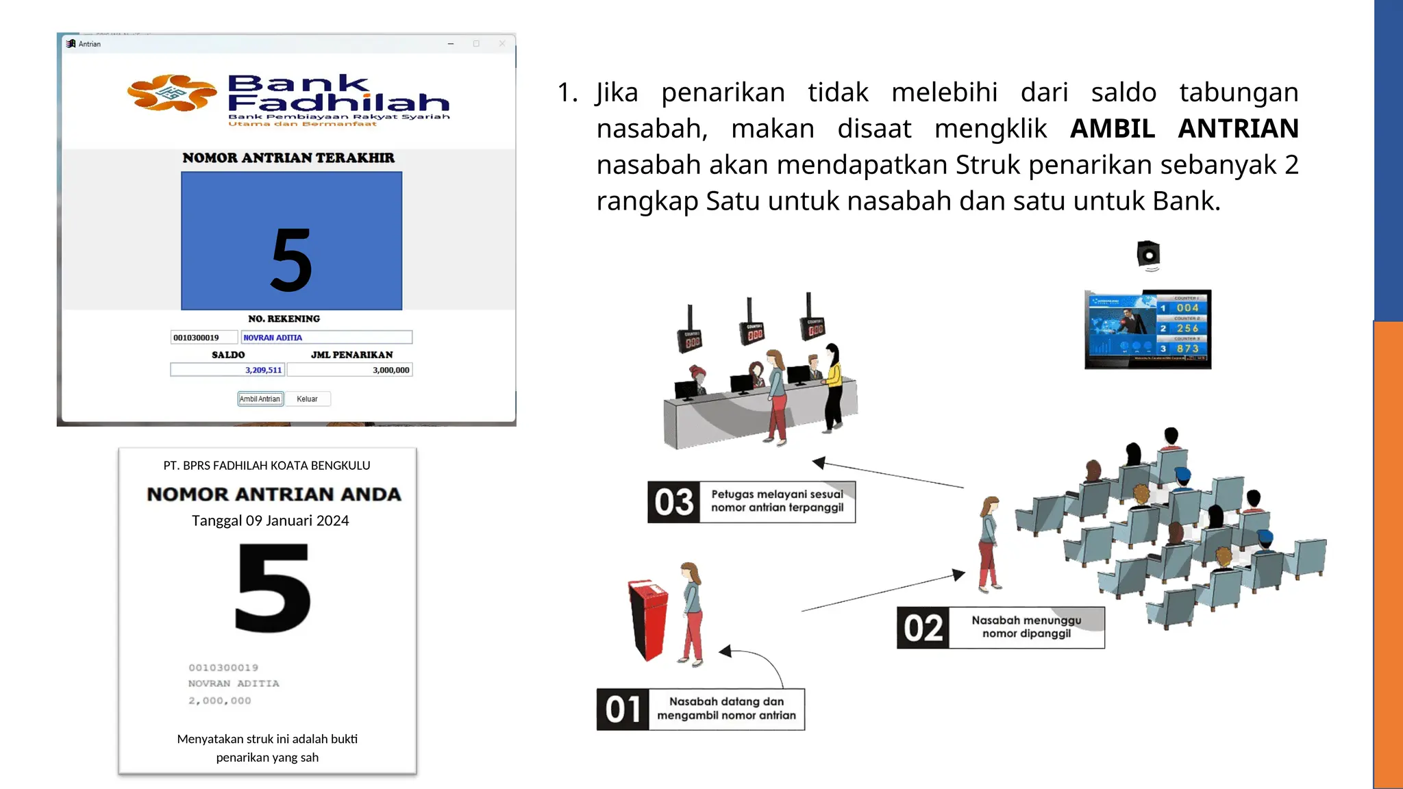 Alur System antrian penarikan tunai system.ppt