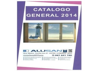 Presentación Alusan - Catalogo de Productos y Servicios 2014