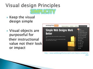 contrast, chunking, repetition,