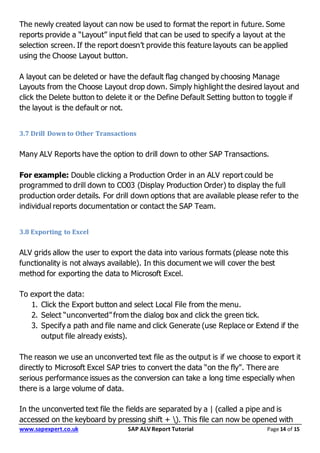 Alv report-tutorial-www.sapexpert.co .uk- | DOC
