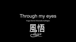 Through my eyes
Hugo Daniel Alvarado Gallegos
 