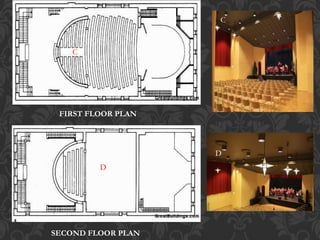 FIRST FLOOR PLAN
SECOND FLOOR PLAN
D
C
C
D
 