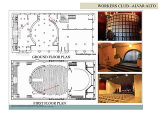 WORKERS CLUB –ALVAR ALTO
 