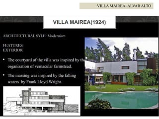 VILLA MAIREA–ALVAR ALTO
 