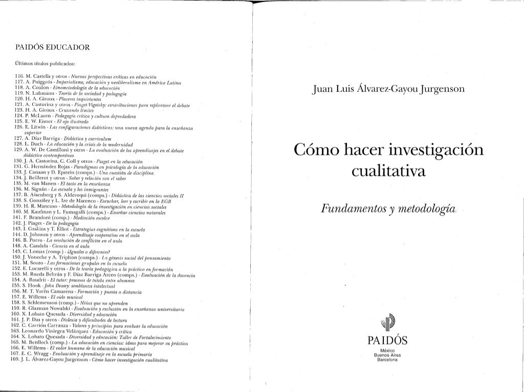 Alvarez gayou. como hacer investigacion cualitativa
