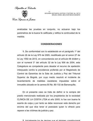 Alvarez Iragorri Court Case