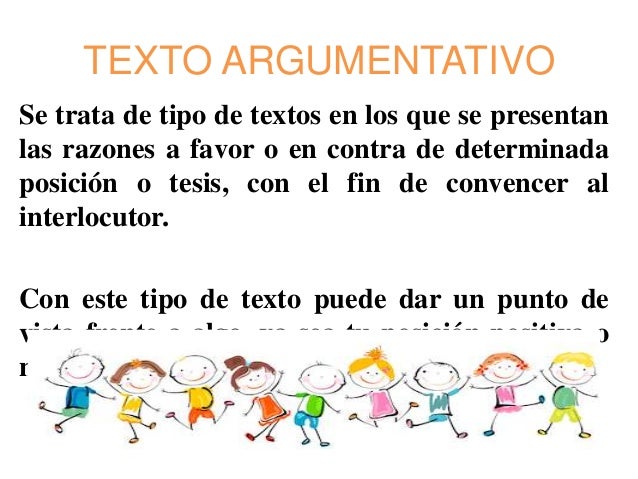 Texto Argumentativo Y Narrativo