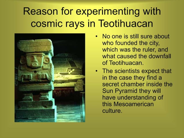cosmic ray - alvarez - pyramids exams.ppt