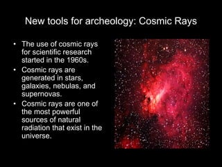 cosmic ray - alvarez - pyramids exams.ppt