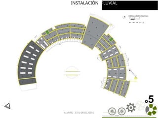 ALVAREZ 3701-0850|2016| 87
o5
INSTALACIONINSTALACIÓN PLUVIAL
 