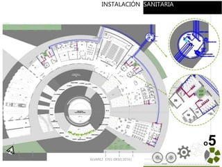 ALVAREZ 3701-0850|2016| 89
o5
INSTALACIONINSTALACIÓN SANITARIA
 
