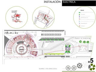 ALVAREZ 3701-0850|2016| 99
o5
INSTALACIONINSTALACIÓN ELECTRICA
 