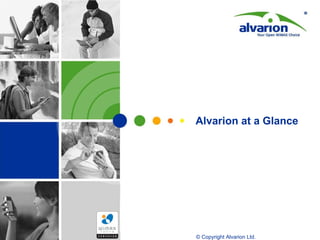 Alvarion at a Glance 